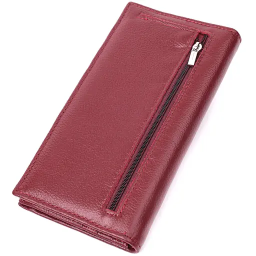 Жіночий шкіряний гаманець ST Leather 9.5х18.5х1.5 см acs0028470 - фото 2