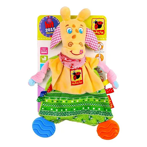 Пустушка "Зоо Жираф Бешкетник" 160201-01