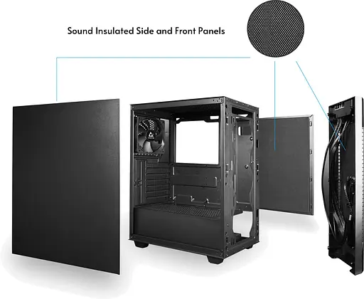 Корпус Chieftec ELOX (AS-01B-OP) Без БП - фото 3