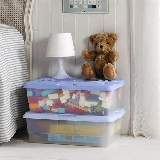 Контейнер для хранения Midi 40x60x18h, 28 л синий - фото 2