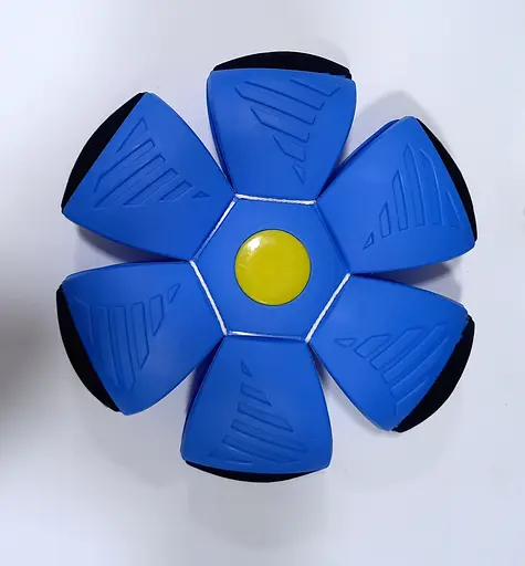 Літаючий м'яч-фрісбі, трансформер M12081, у коробці (6900077120813) Синій - фото 1