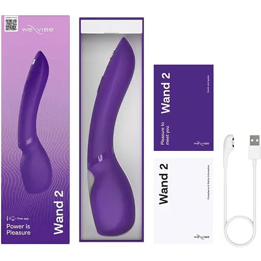 Вібромасажер We-Vibe Wand 2 Purple - фото 6