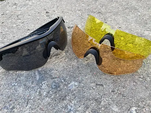 Баллистические очки Safari со сменными линзами (3 шт.) - фото 5