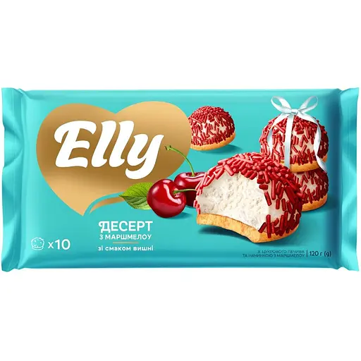 Десерт Elly зі смаком вишні 120 г
