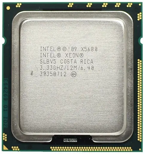 Процессор Intel Xeon x5680 3.33-3.6 GHz, LGA1366 130W Б/У