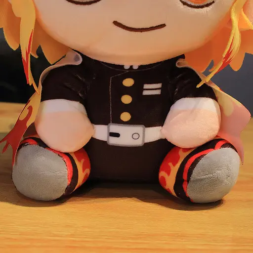 Мягкая игрушка Клинок рассекающий демонов Кёдзюро Demon Slayer Kimetsu no Yaiba Kyoujurou 20 см P DS 25 - фото 4