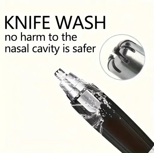 Электрический триммер для носа, шеи, ушей и бровей для мужчин и женщин - фото 11