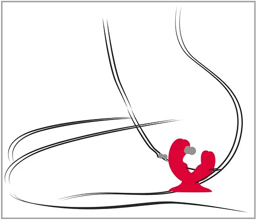 Вібратор Sweet Smile Dual 15 см (червоний) - фото 11