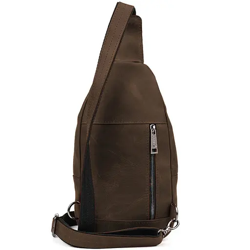 Кожаный мужской рюкзак TARWA 17х7х33,5 см sum0026634 - фото 6