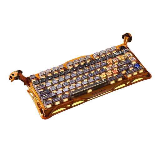 Клавіатура Gravastar Mercury K1 Pro Battle Worn-Yellow - фото 2