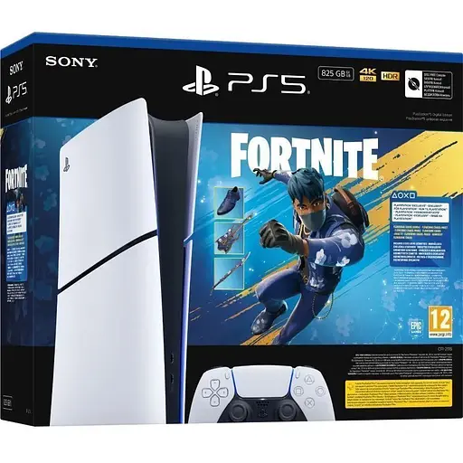 Ігрова консоль Sony PlayStation 5 Slim Digital Edition 825GB + Fortnite Flowering Chaos Bundle (1000049851) [154431] - фото 7