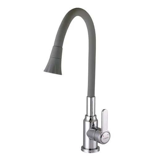 Змішувач для кухні Domino Ellipse DCC-203SA-G03 000025215 Хром - фото 1