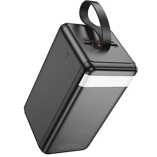 Портативний ЗП Power Bank Hoco J123D Element 22.5W+PD20W 90000 mAh Black - фото 4