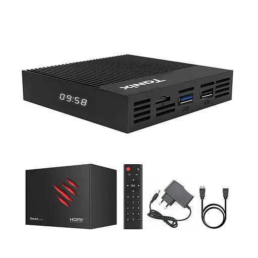 Смарт ТВ приставка Tanix X4 4/32 Гб Smart TV Box Android 11 - фото 3