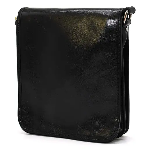 Кожаная мужская сумка через плечо Firenze 26х22х8 см sum0025926 - фото 3