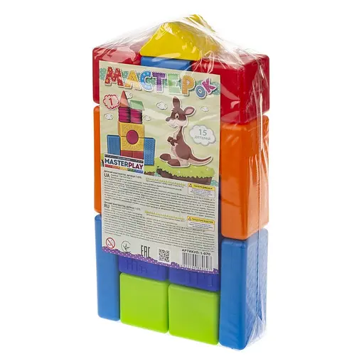 Конструктор "Мастерок" №1 1-070 15 деталей - фото 3