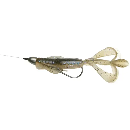 Силікон Keitech Crazy Flapper 2.4" EA#13 spicy mustard/blue (10 шт/уп) - фото 8