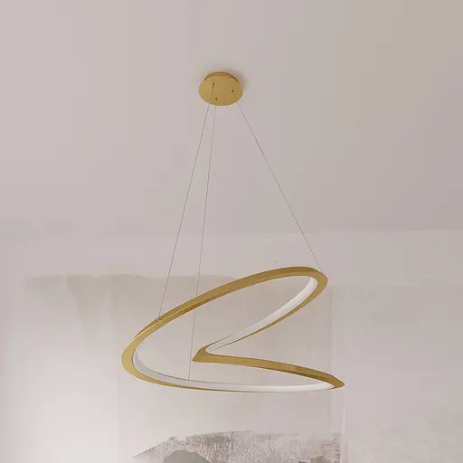 Люстра MJ-Light HELIX D600 4000K GD 12027 - фото 3