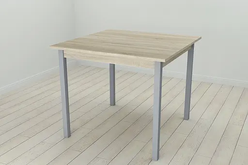 Стіл кухонний Ferrum-decor Дієго 75x90x90 Сірий ДСП Сонома 16мм (FRD-106315) - фото 4