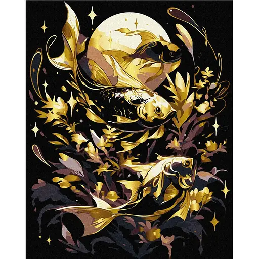 Картина за номерами на підрамнику Brushme Таємниці глибин - фото 1