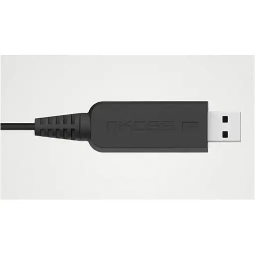 Наушники с микрофоном Koss CS300 USB Black (194283.101) - фото 7