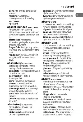 Collins Gem English School Thesaurus 6th Edition - фото 3
