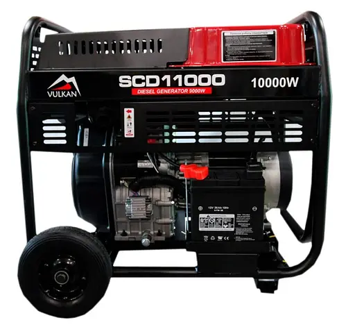 Генератор дизельний Vulkan 9.0 кВт SCD11000 - фото 3