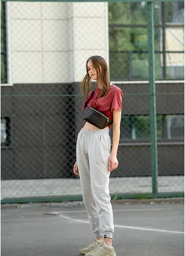 Сумка женская на пояс (бананка) Sambag 30,5х14 см 000148031 - фото 2