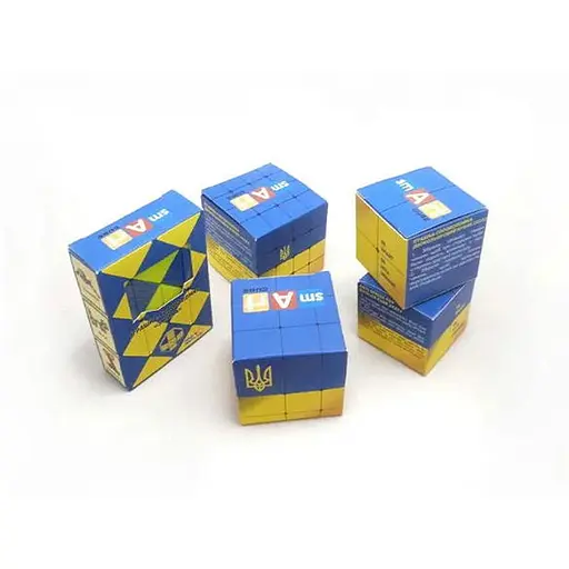Розумний Кубик Україна - набір кубів + Змійка в подарунок (SCU) - фото 1