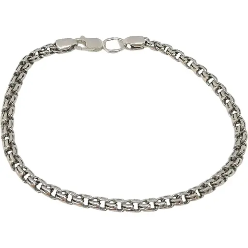 Серебряный браслет Шишкова (Фантазийное). 1701/4 20,5