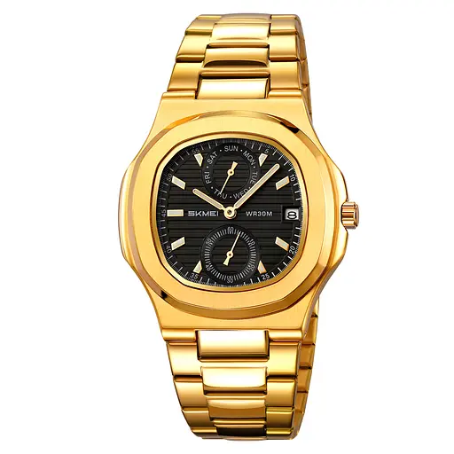 Наручний годинник чоловічий 2423GD Gold Skmei acs0029929 - фото 1