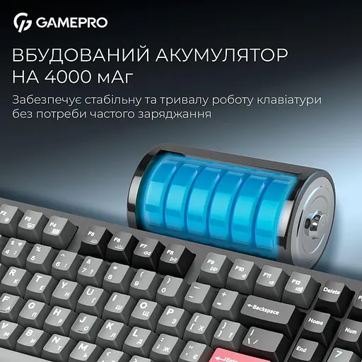 Клавіатура GamePro Asgard Drakkar (MK305BK) - фото 5