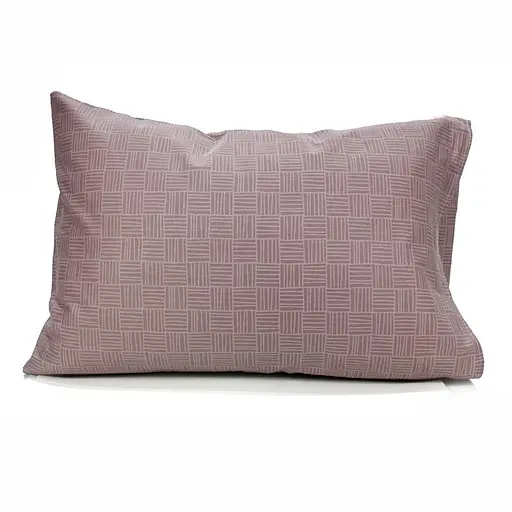 Наволочка 50х70 см цвет Коричневый 355154