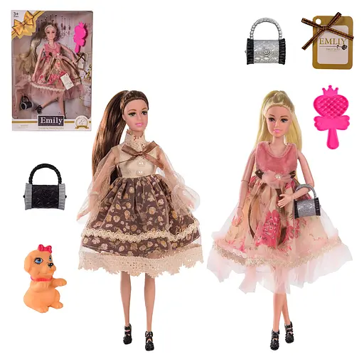 Кукла Emily QJ067 с аксессуарами Микс - фото 1