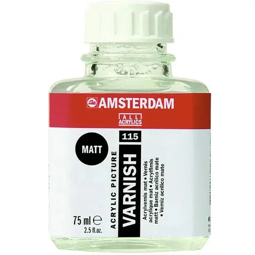 Лак Royal Talens для акрилових фарб Amsterdam матовий 115 75 мл - фото 1