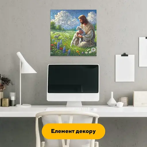 Деревянный пазл Благословенное Поле, А5, Картонная коробка 35 элементов - фото 5