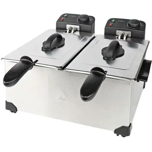 Універсальна електрична фритюрниця для дому Zurrichberg ZBP-7626 з терморегулятором та знімною чашею - фото 1