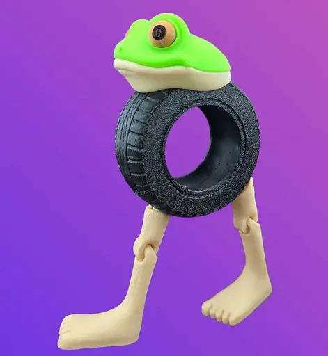 3D Бонека Амбалубу, 14 см, рухлива - фото 2