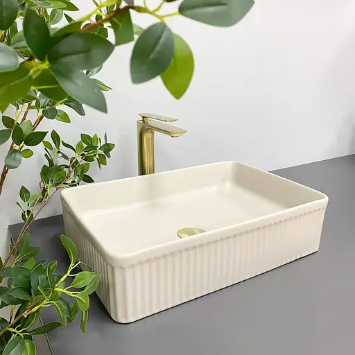 Умивальник VBI Brescia beige matt накладний VBI-013902 - фото 1