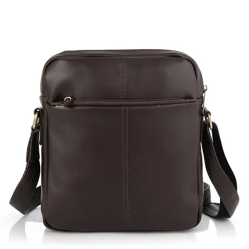 Мужской мессенджер из натуральной кожи TARWA 24х25.5х8 см sum0028331 - фото 3