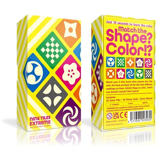 Настольная игра Oink Games Девять Плиток Extreme (Nine Tiles Extreme) (англ.) (PS212) - фото 1