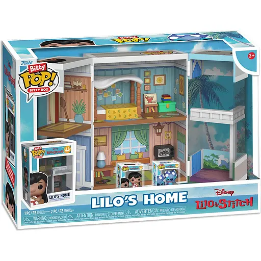 Ігровий набір Funko Bitty Pop! Boxes Ліло і Стіч Будиночок Ліло (85536)