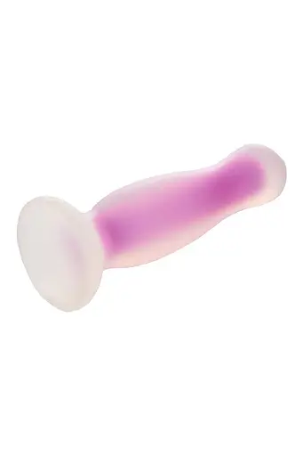 Неонова анальна пробка DreamToys Radiant 12.5 см (синій) - фото 3