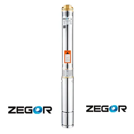 Насос глибинний відцентровий Zegor 3SDM217-0,55 кабель 8 м + ремкомплект 30412 - фото 5