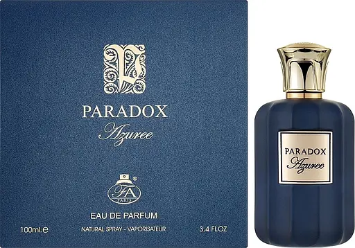 Парфюмированная вода Fragrance World Paradox Azzure мужская 100 мл
