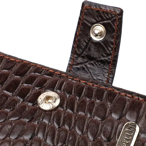 Мужской кожаный кошелек Canpellini 11.5х9.7х2 см acs0025629 - фото 3