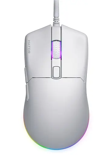 Миша HATOR Pulsar 3 White (HTM611) - фото 1