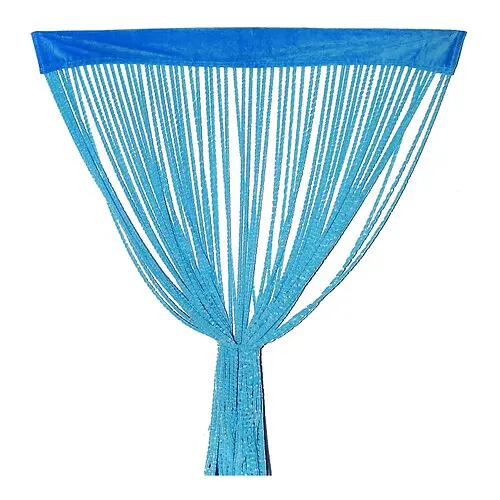 Штора-нити плюшевая - фото 1