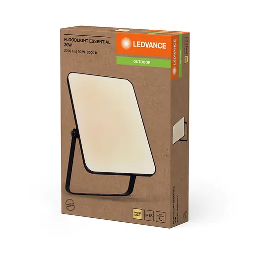 LEDVANCE Прожектор ESSENTIAL 30Вт 2700Лм 3000K чорний - фото 5
