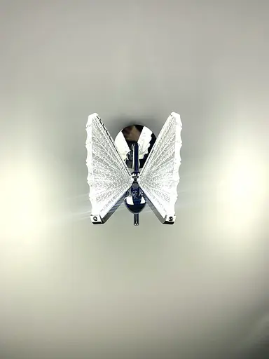 Дизайнерський настінний світильник Арт. WCA 02 CH Line F - фото 5